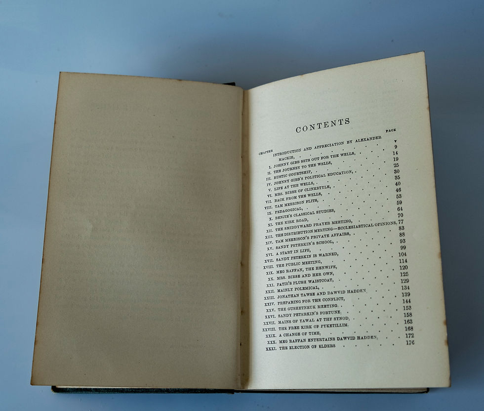 Thumbnail: Johnny Gibb of Gushetneuk in the Parish of Pyketillim Contents