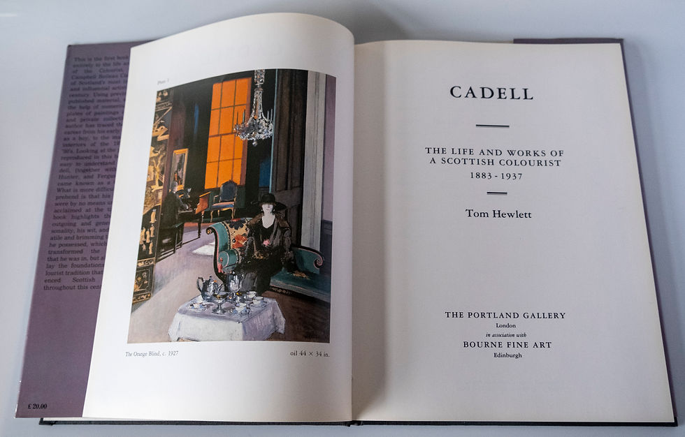 Thumbnail: Cadell: The Life and Works of a Scottish Colourist, 1883-1937
