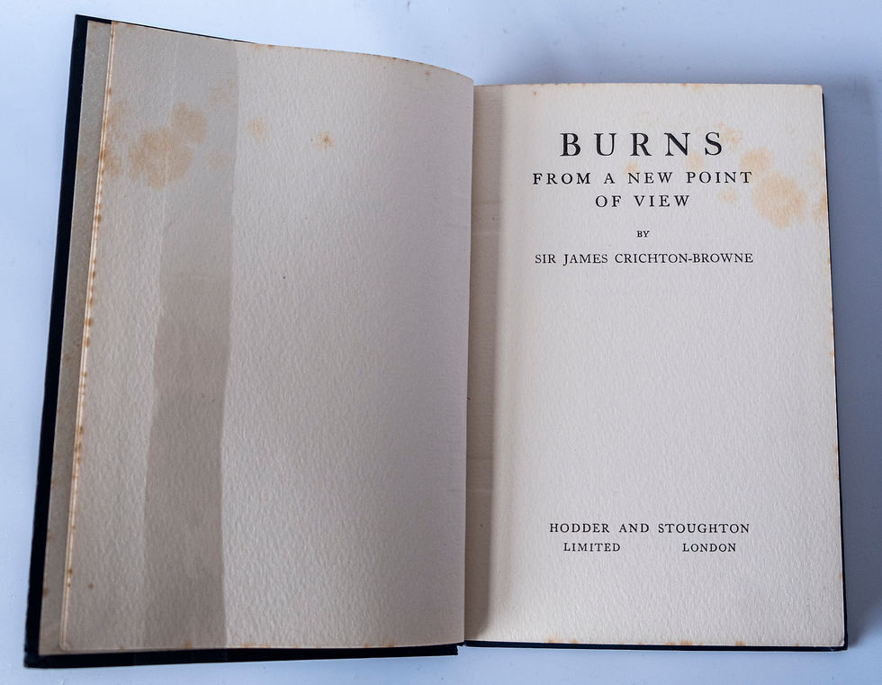 Thumbnail: Burns; From a New Point of View