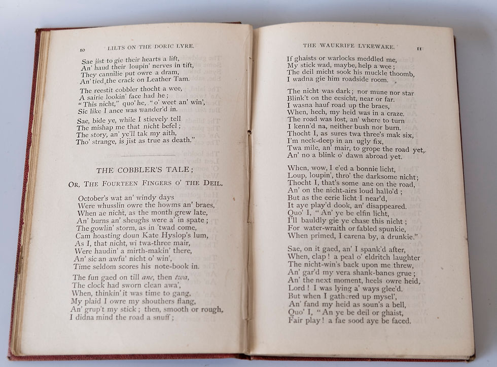 Thumbnail: Lilts On The Doric Lyre: A Collection of Humorous Poems & Versified Sketches of Scottish Manners and Character