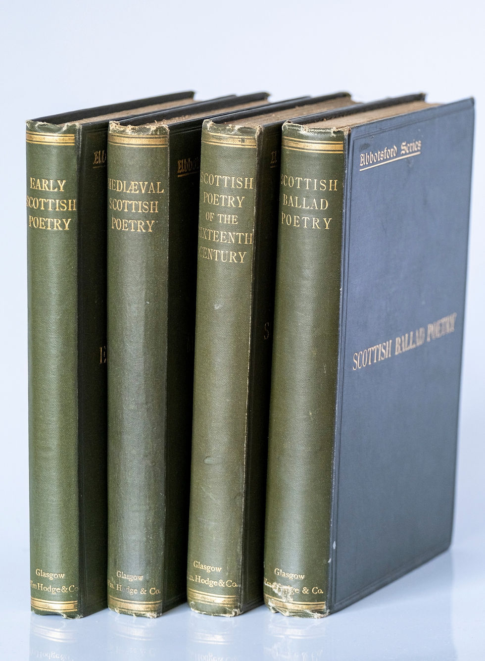 Abbotsford Series of The Scottish Poets - 4 volumes