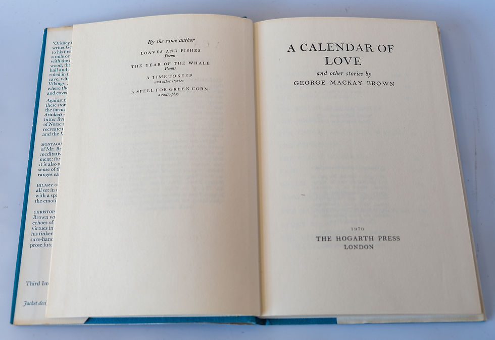 Thumbnail: A Calendar of Love and Other Stories