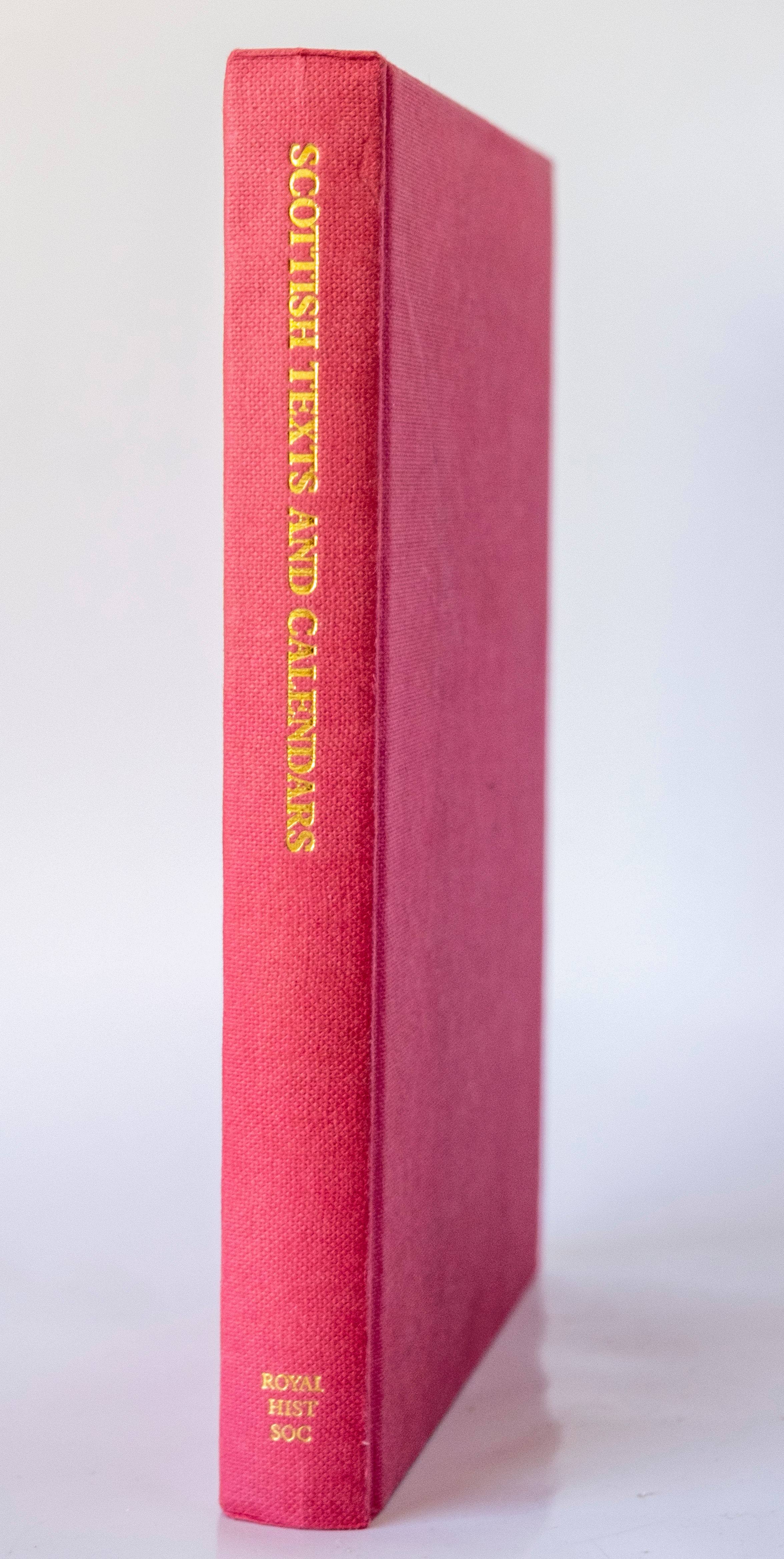 Scottish Texts & Calendars - An Analytical guide to Serial Publications