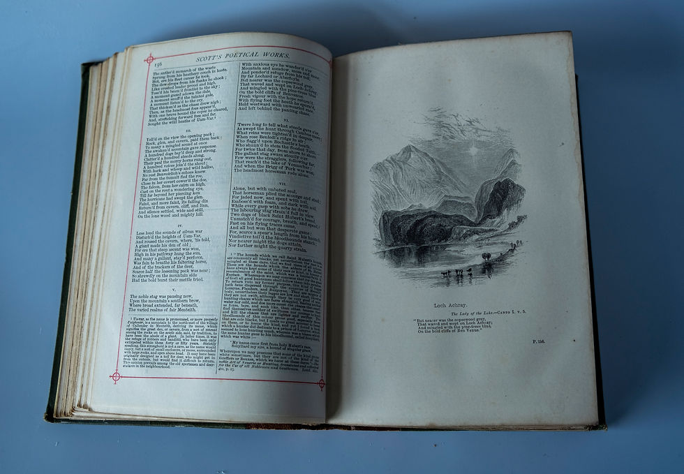 Thumbnail: Scott's Poetical Works