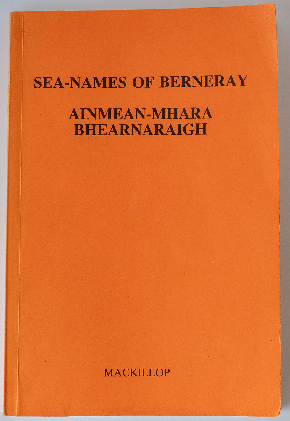 Sea-Names of Berneray - Ainmean-mhara Bhearnaraigh