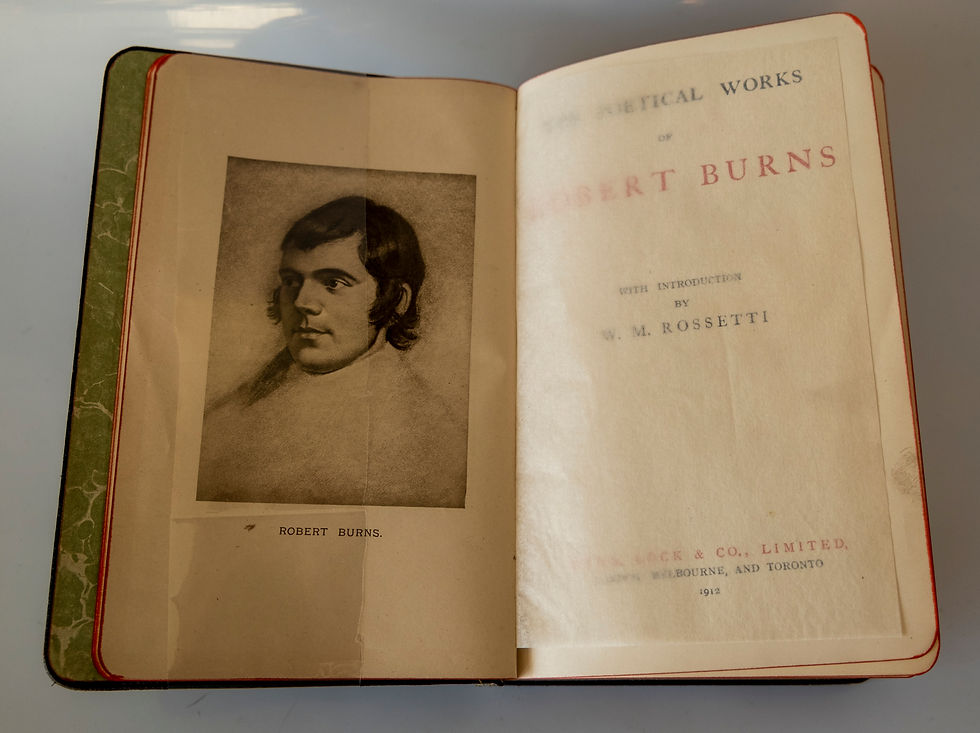 Thumbnail: The Poetical Works of Robert Burns