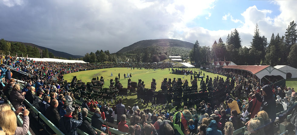 Scotland's Highland Gatherings & Games Calendar 2022 & Location Map