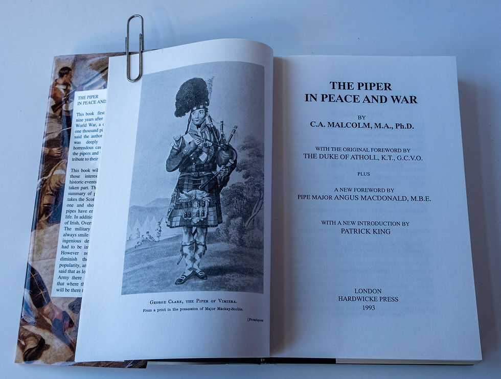 Thumbnail: The Piper in Peace and War