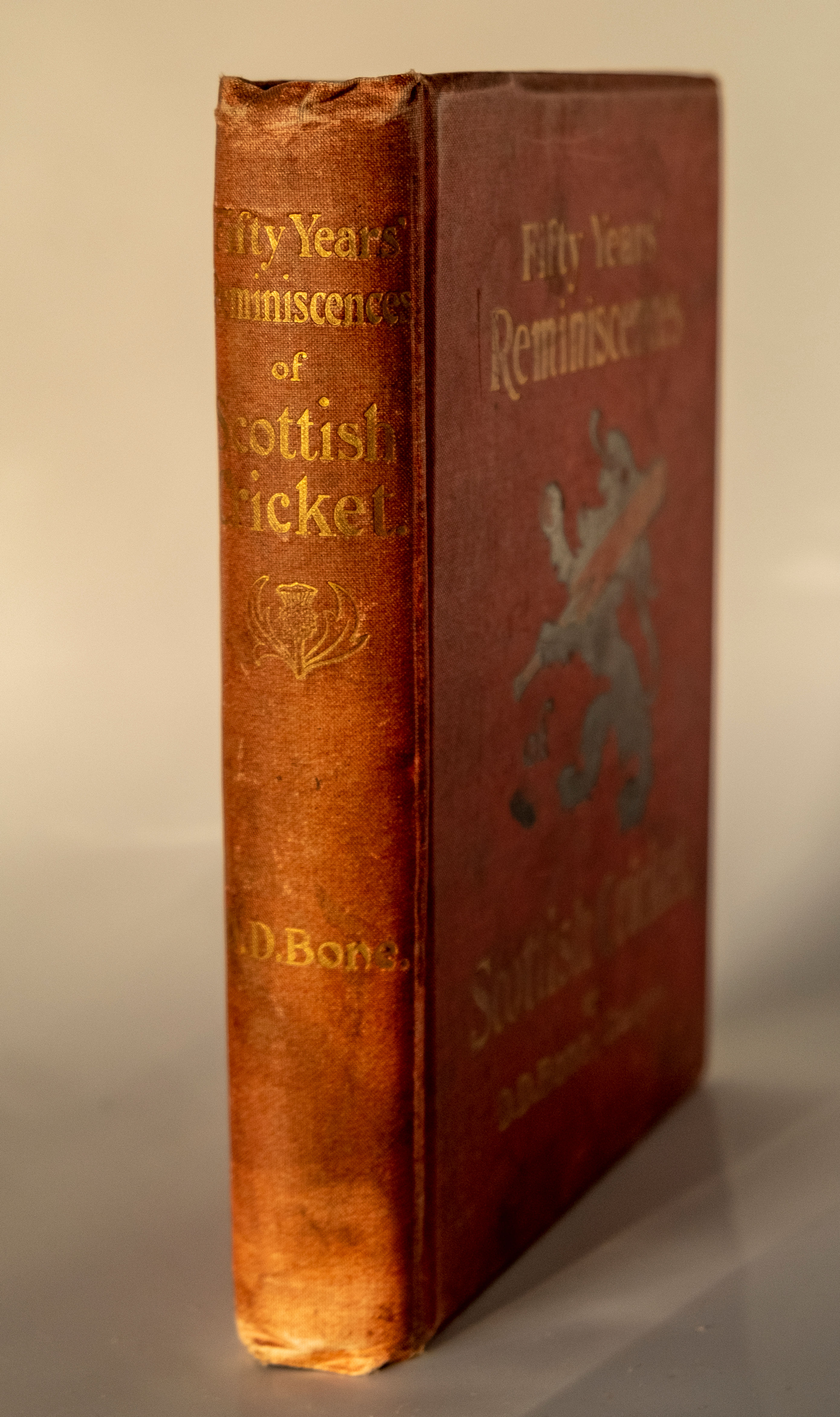 Fifty Years Reminiscences of Scottish Cricket