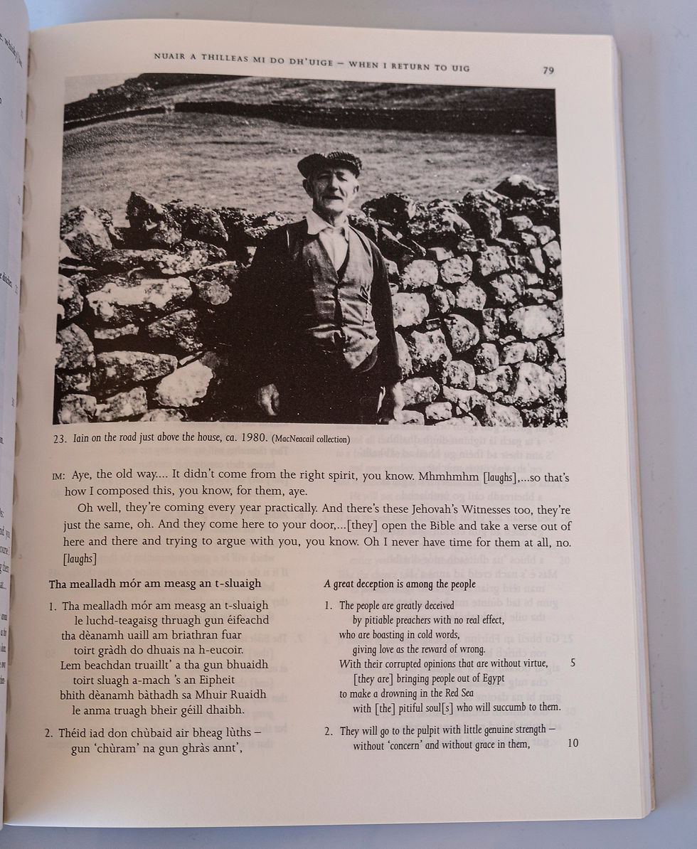Thumbnail: Hebridean Song-maker: Iain MacNeacail of the Isle of Skye