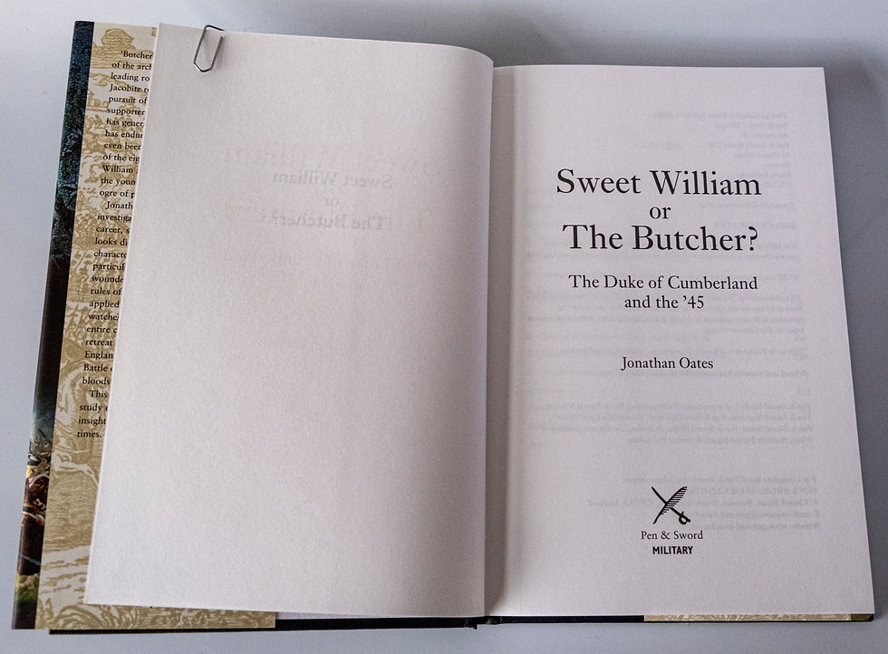 Thumbnail: Sweet William or the Butcher - The Duke of Cumberland and the '45