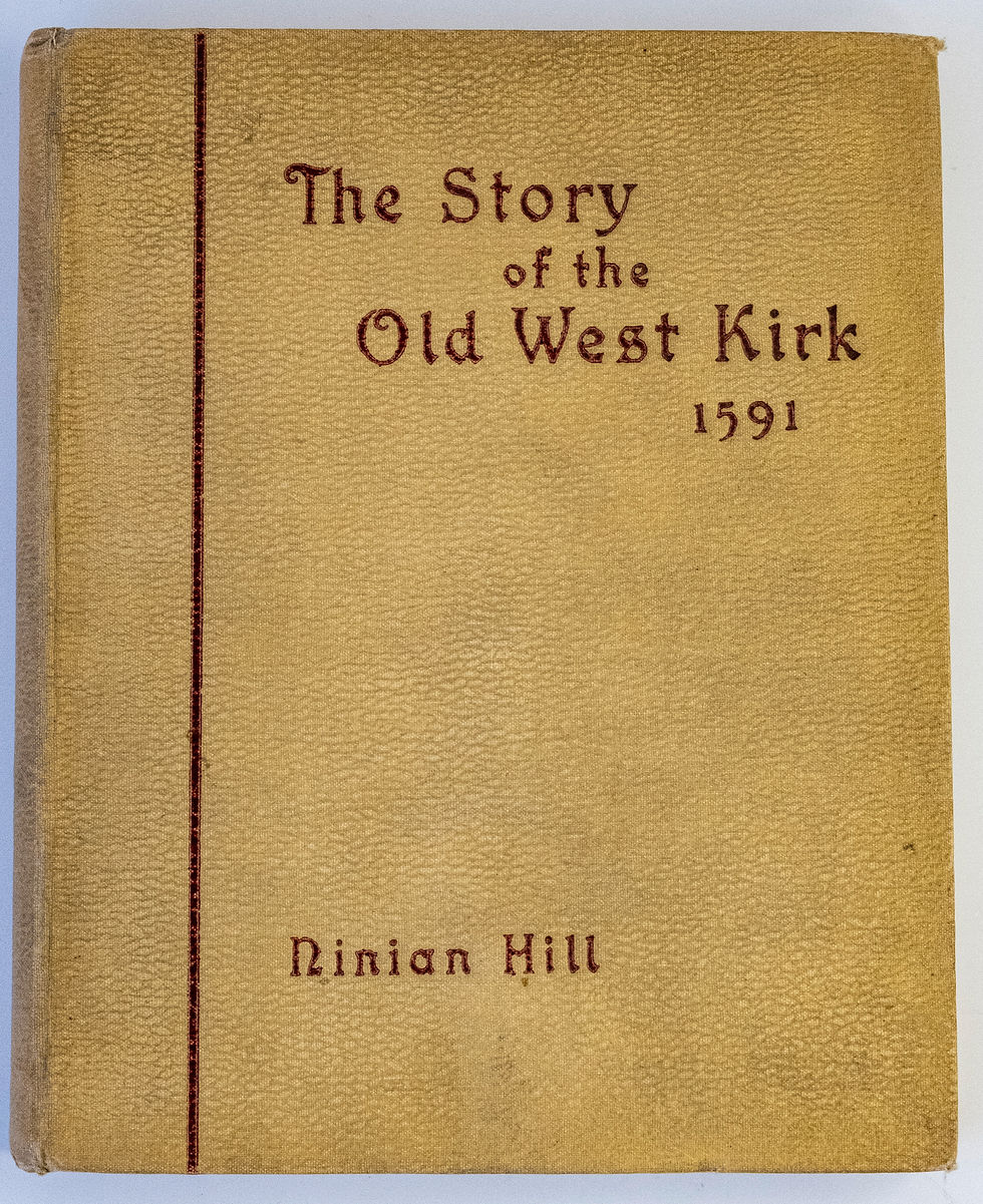 The Story of The Old West Kirk of Greenock 1591-1808