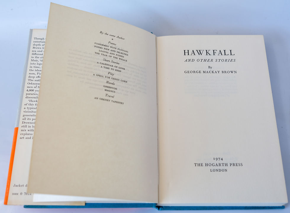 Thumbnail: Hawkfall and Other Stories