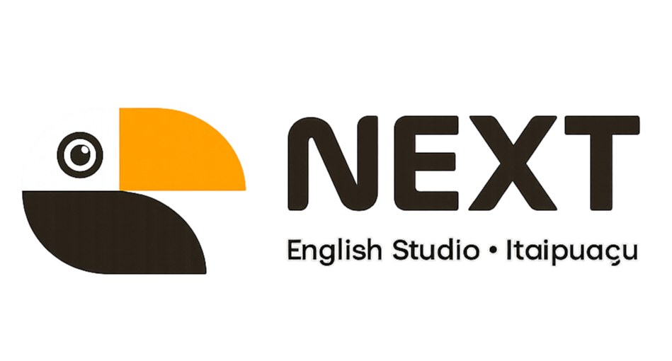 Logo do Next English Studio