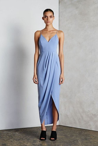 sachin and babi light blue dress The 8 Best Casual and Formal Cocktail Dresses and How to Style Them main image 1