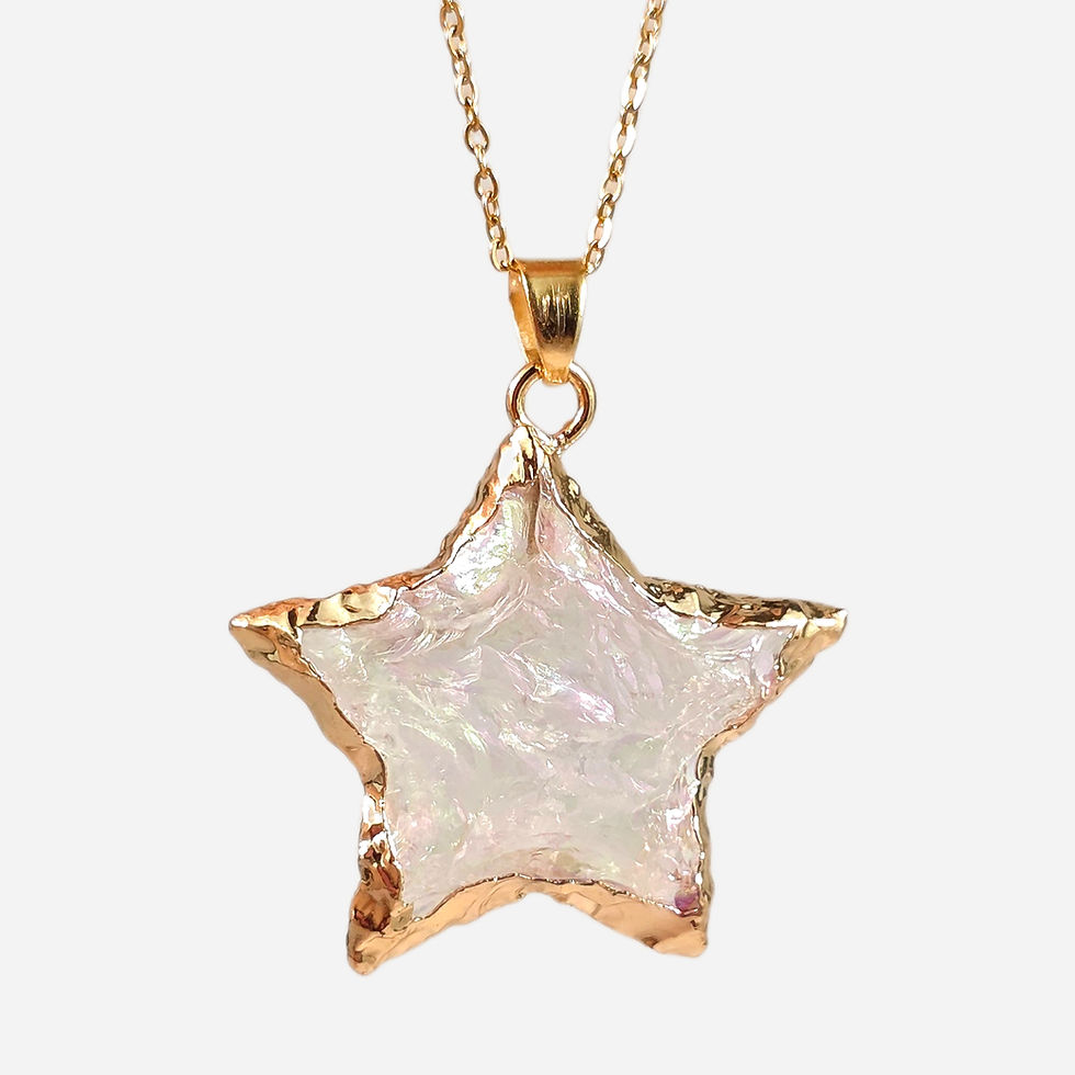 Thumbnail: ANGEL AURA QUARTZ STAR NECKLACE