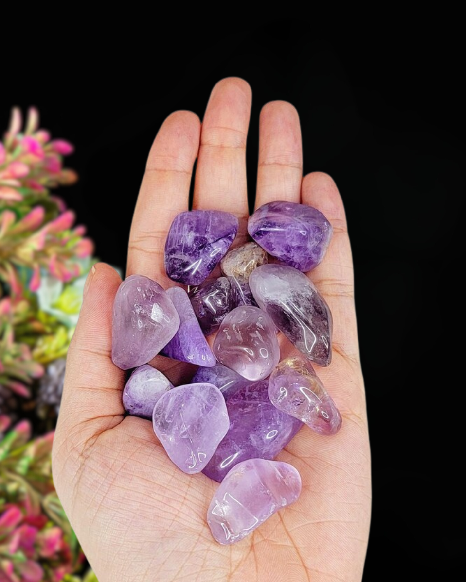 AMETHYST TUMBLED STONE