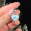 Thumbnail: MINI LARIMAR HEART PENDANT IN 925 STERLING SILVER