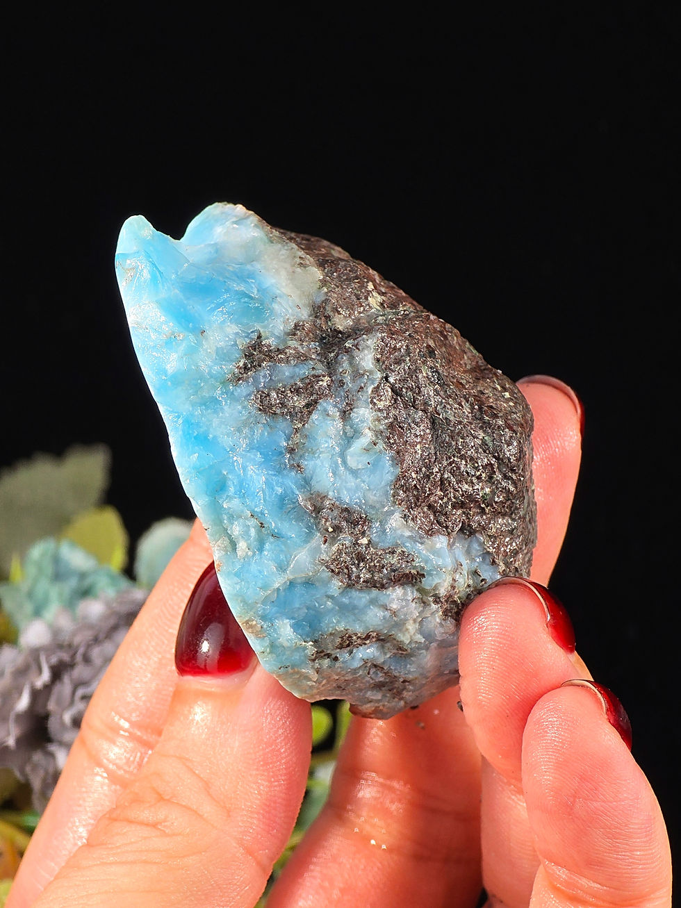 Thumbnail: 80G SUPER BLUE LARIMAR STONE