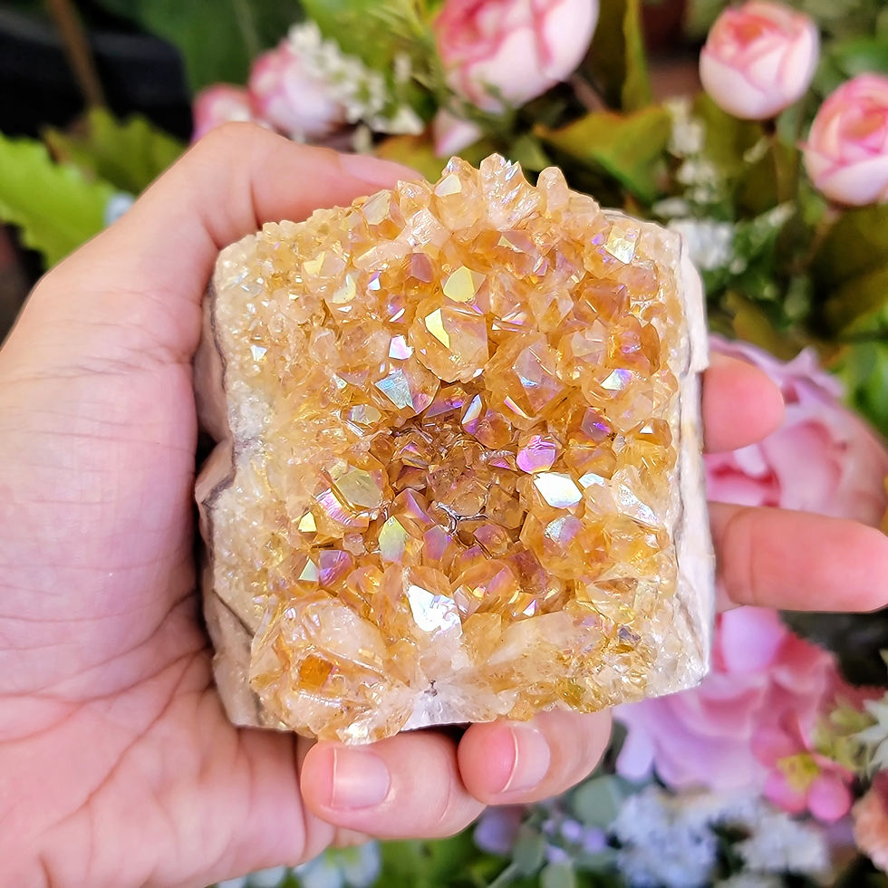 Thumbnail: 1.3LB AURA CITRINE CLUSTER