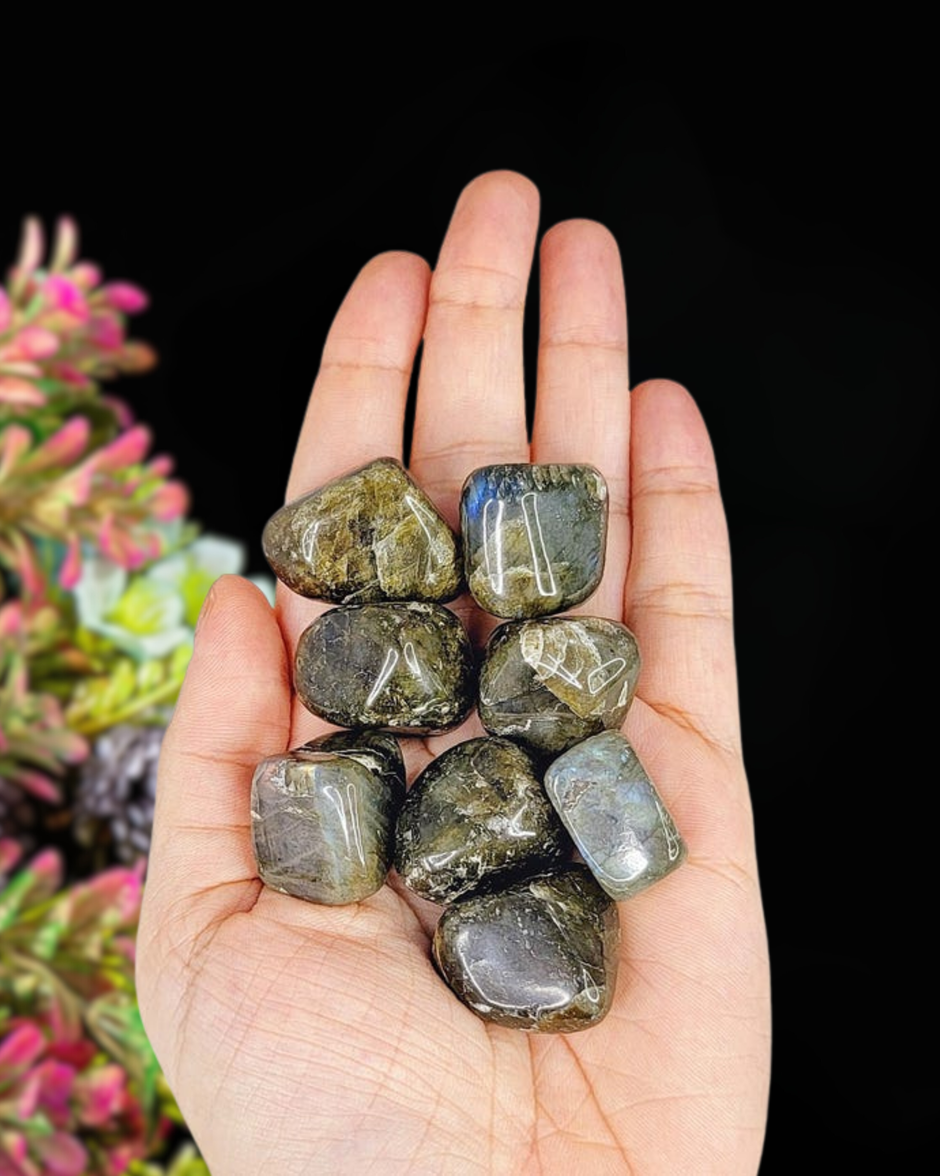 LABRADORITE TUMBLED STONE