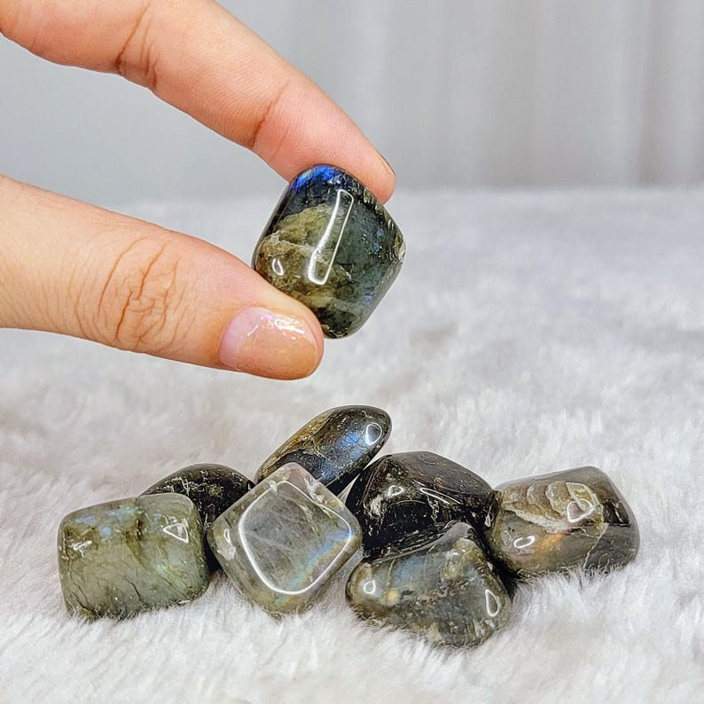 Thumbnail: LABRADORITE TUMBLED STONE