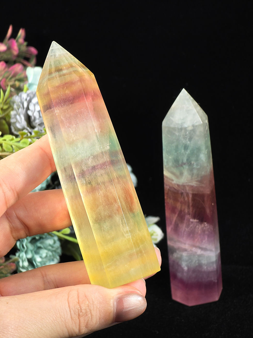 Thumbnail: 245G CANDY FLUORITE TOWER SET