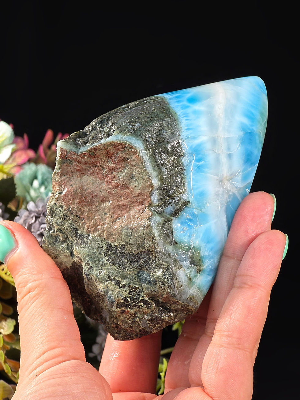 Thumbnail: 370G FREEFORM LARIMAR STONE