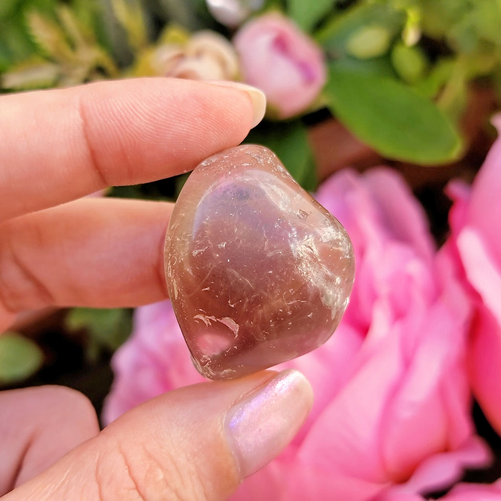Thumbnail: SMOKY QUARTZ TUMBLED STONE