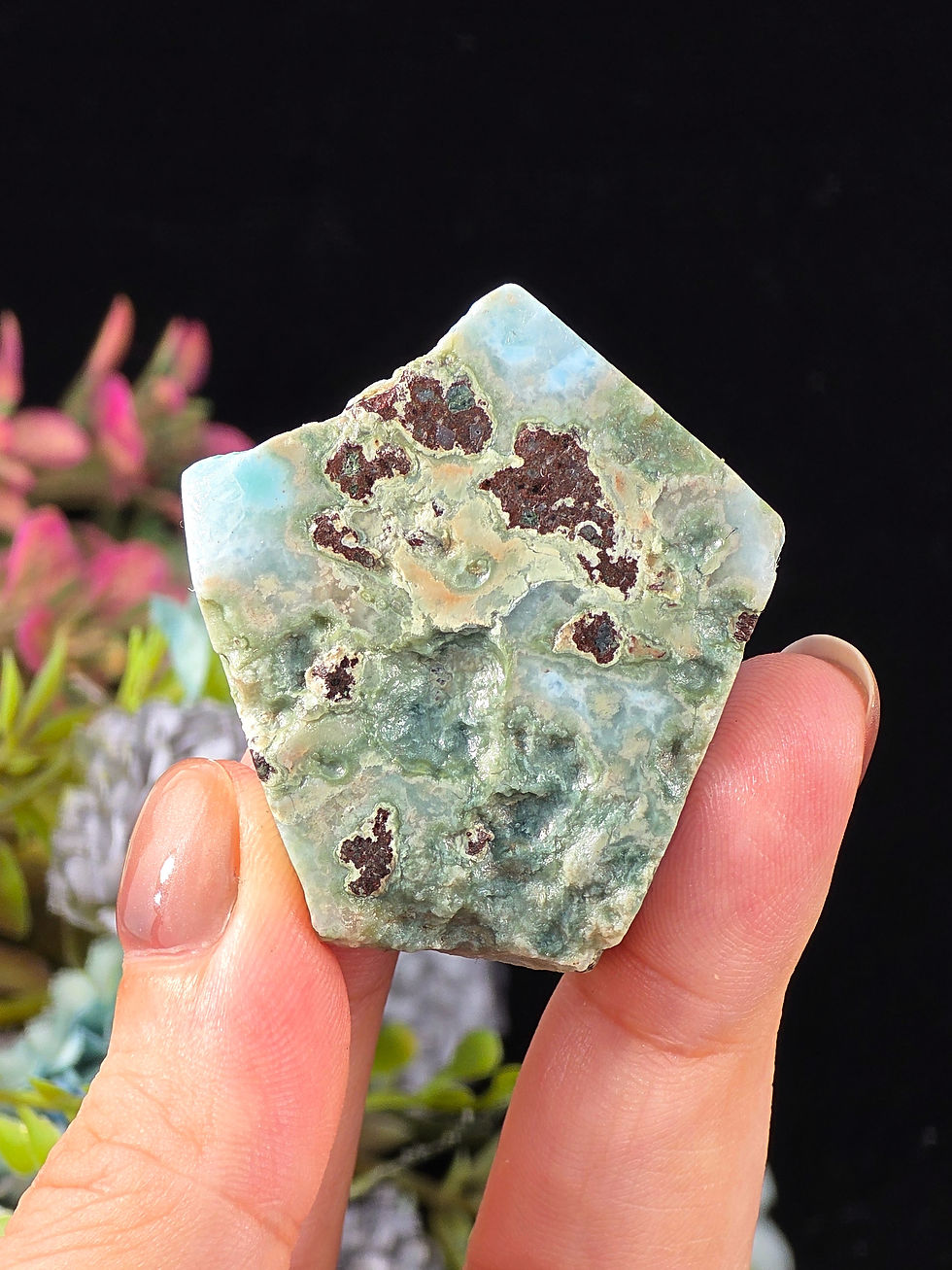 Thumbnail: 31G UNPOLISHED LARIMAR SLAB