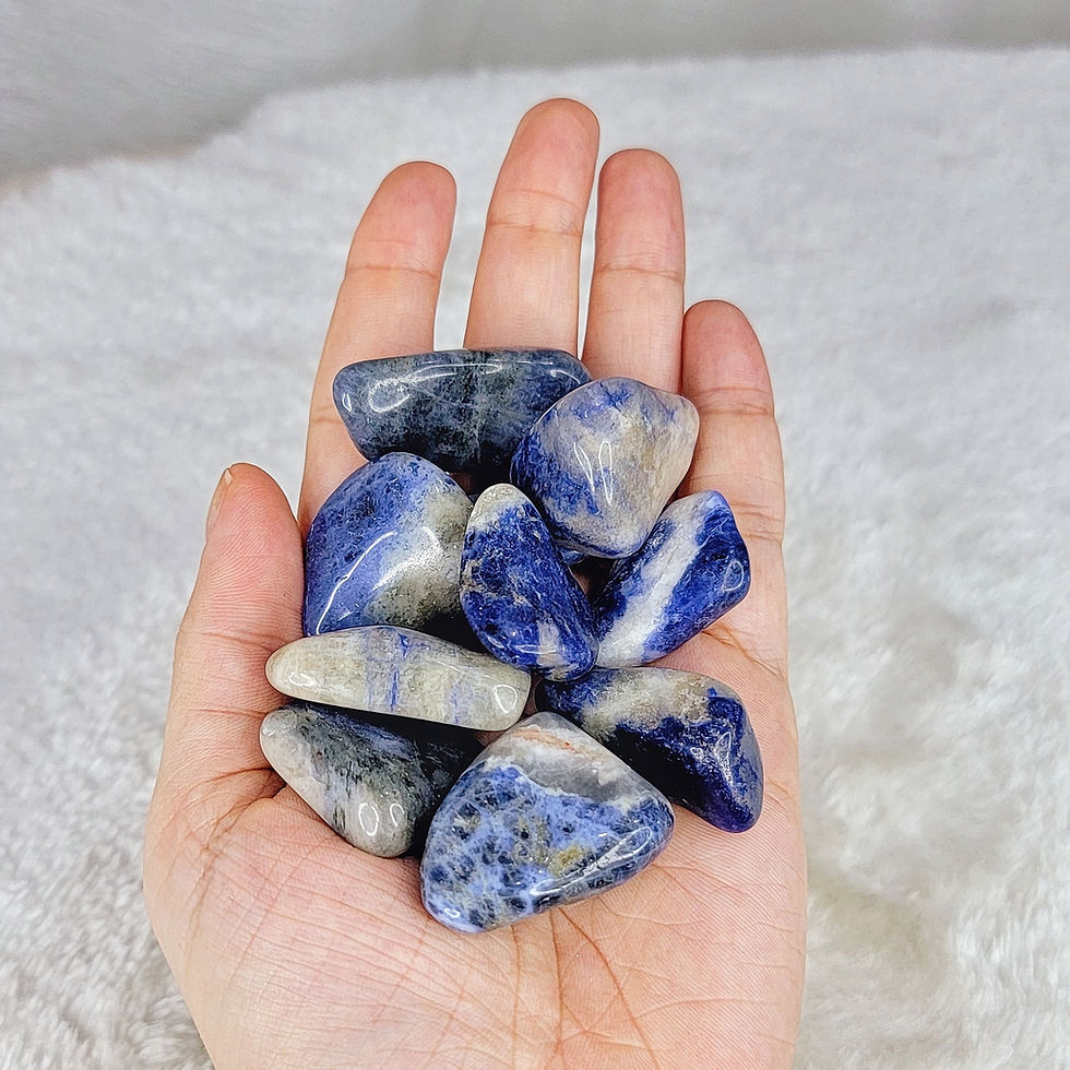 Thumbnail: SODALITE TUMBLED STONE