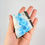 Thumbnail: 235G SUPER BLUE LARIMAR STONE W/MILKY QUARTZ