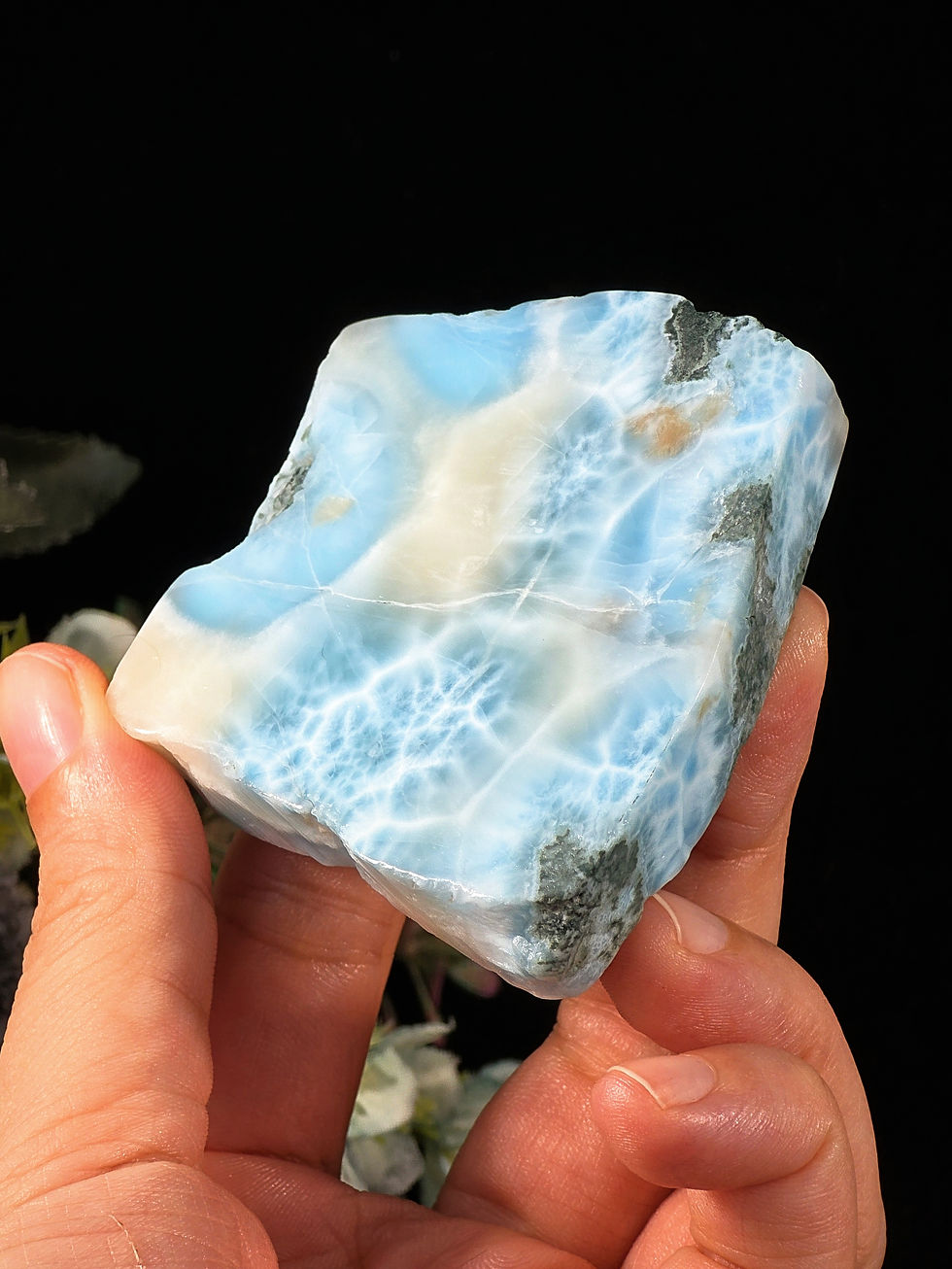 Thumbnail: 115G PREMIUM DOMINICAN LARIMAR SLAB POLISHED