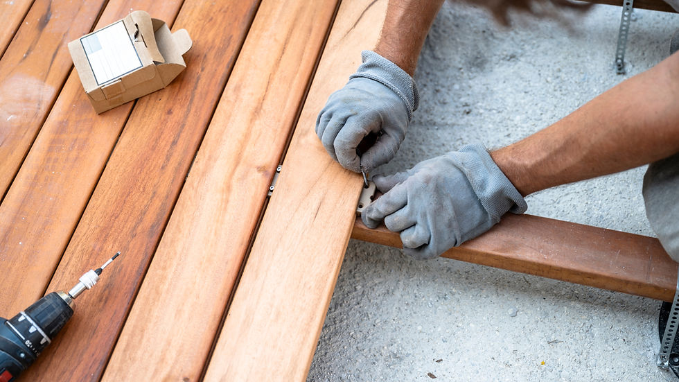 Construire une terrasse en bois