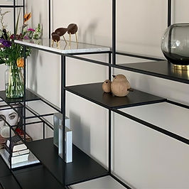 metalen wandrek op maat