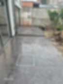 Gepolierde beton blauwsteenkleur
