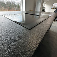 installation d'un plan de travail de cuisine sur mesure