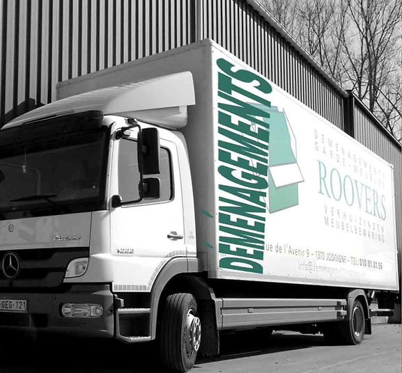 camion Déménagements Roovers