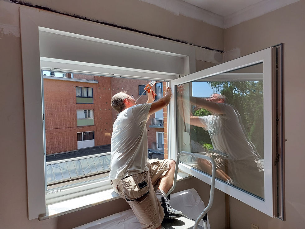 châssis en PVC