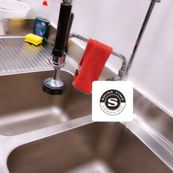 schoonmaak gootsteen