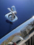 close-up Royce Rolls auto