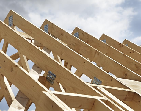 toiture à ossature bois