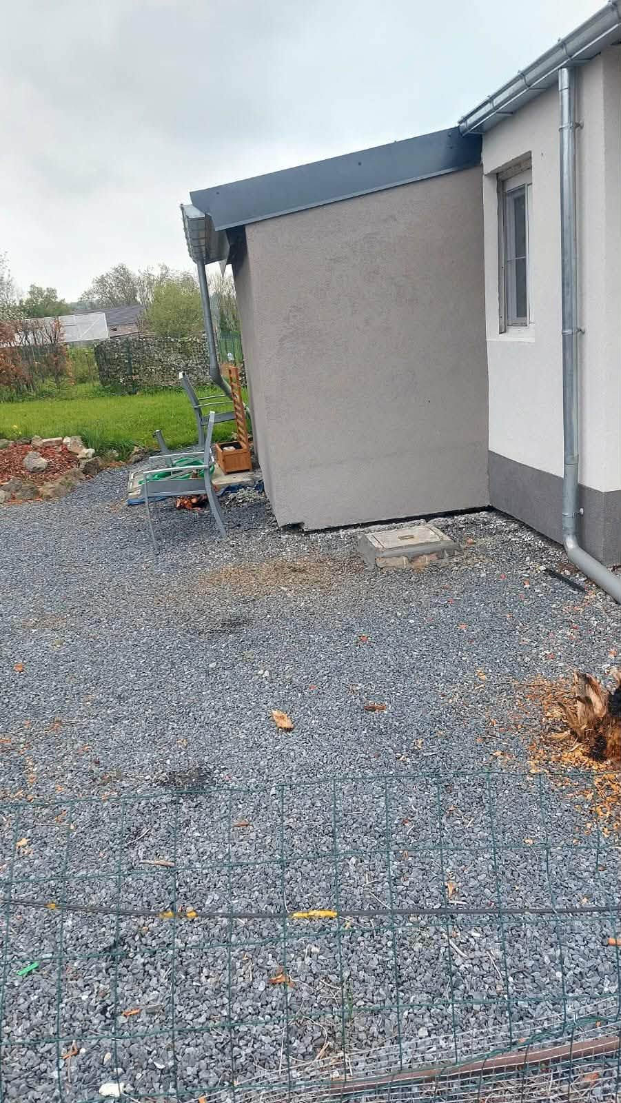 travaux de pavage