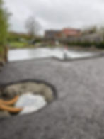 gepolierde beton in blauwsteenkleur