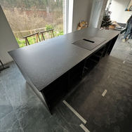 montage du plan de travail de cuisine