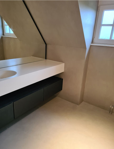 microcement badkamer