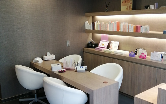 werkruimte schoonheidssalon
