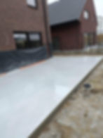 gepolierd in gebroken wit