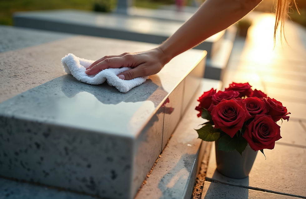 Entretenir une tombe au printemps