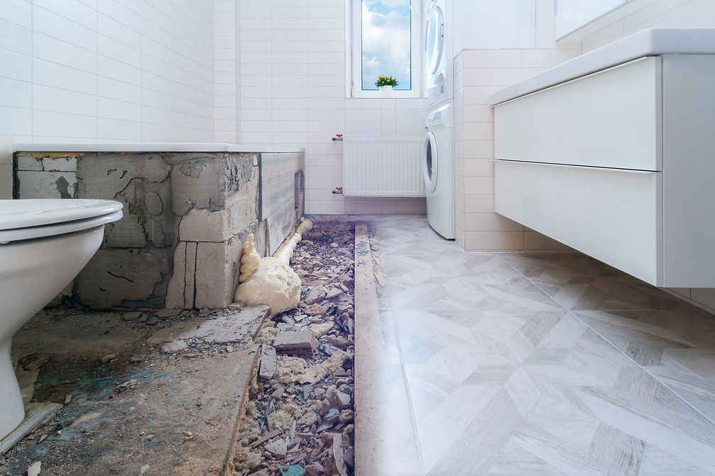 schoonmaak na renovatie